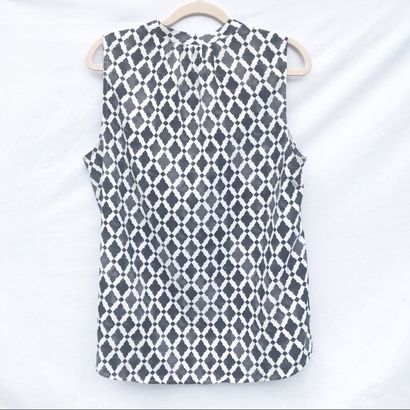 Mud Pie Rue Essentials Tunic Tank in Black Tile - Picture 6 of 7